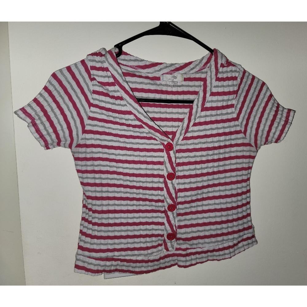 Pink Stripped top